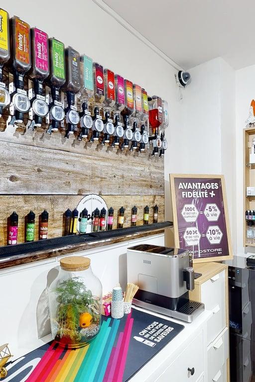 Votre juice bar du vapostore Vieux-lille 